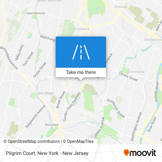 Mapa de Pilgrim Court