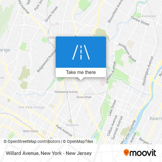 Mapa de Willard Avenue