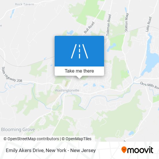 Mapa de Emily Akers Drive