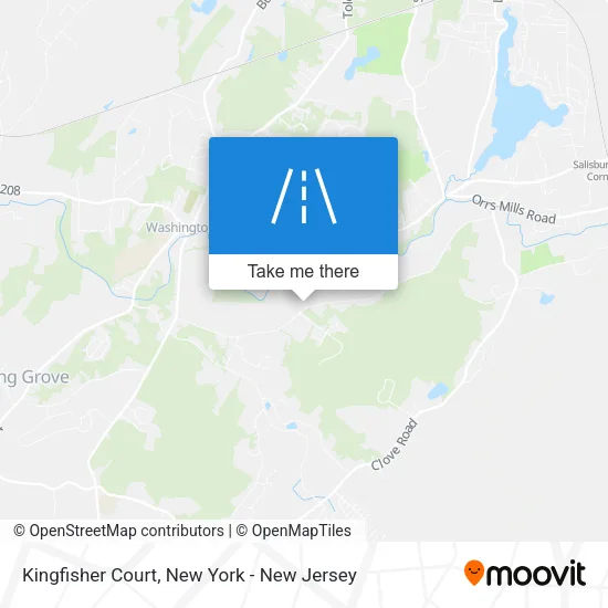 Kingfisher Court map