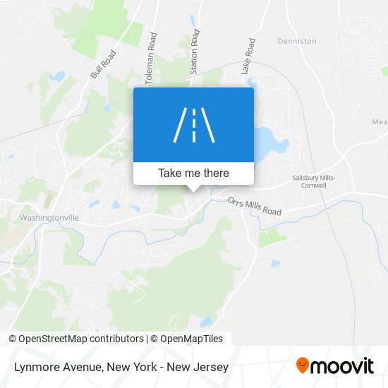 Lynmore Avenue map