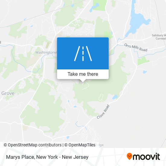 Marys Place map