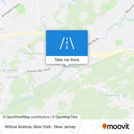 Mapa de Willow Avenue