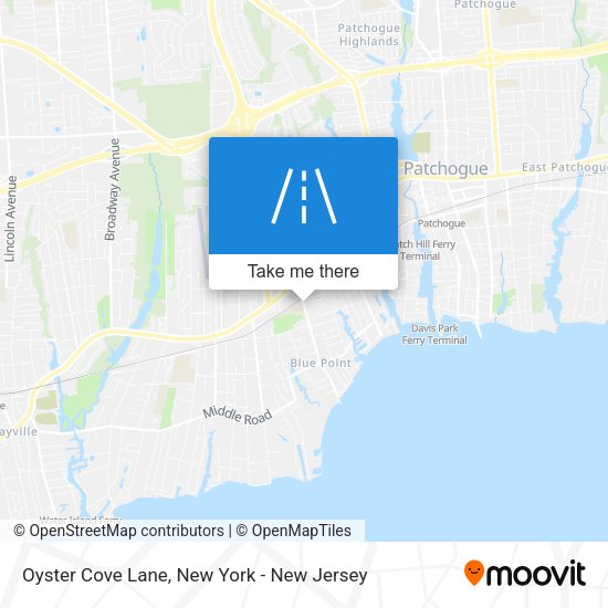 Mapa de Oyster Cove Lane