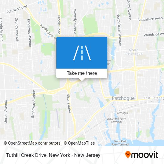 Mapa de Tuthill Creek Drive