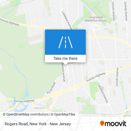 Rogers Road map