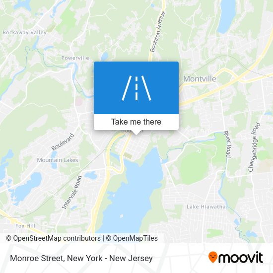 Mapa de Monroe Street