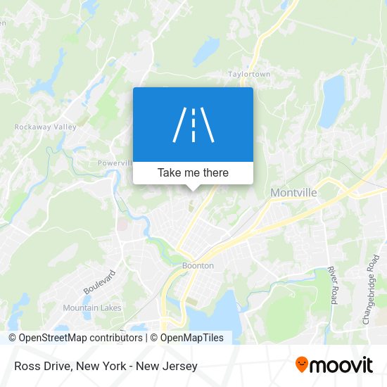 Ross Drive map