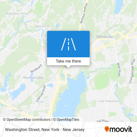 Mapa de Washington Street