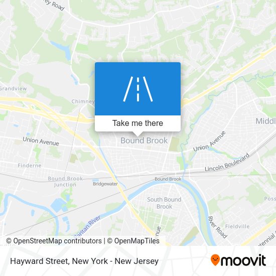 Mapa de Hayward Street