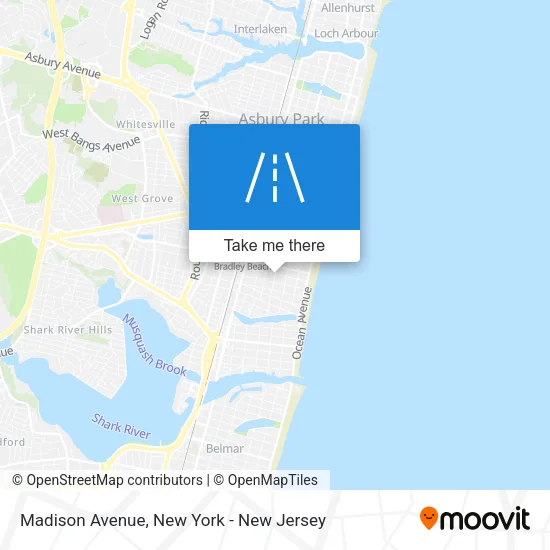 Madison Avenue map