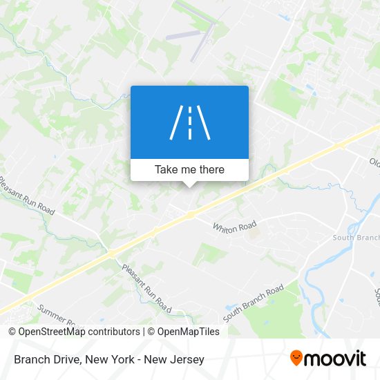 Mapa de Branch Drive