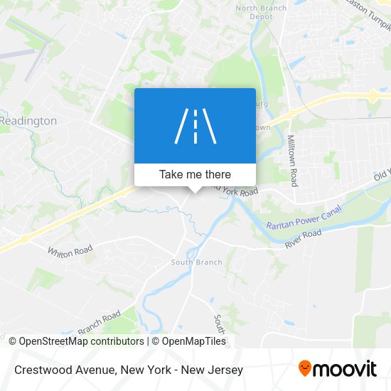 Mapa de Crestwood Avenue