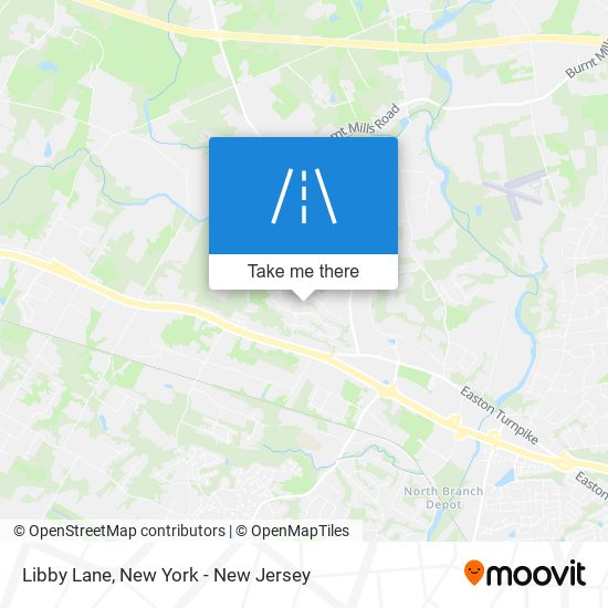 Libby Lane map