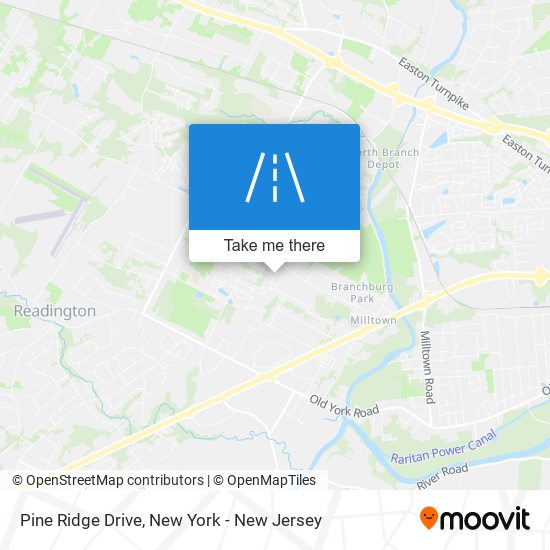 Mapa de Pine Ridge Drive