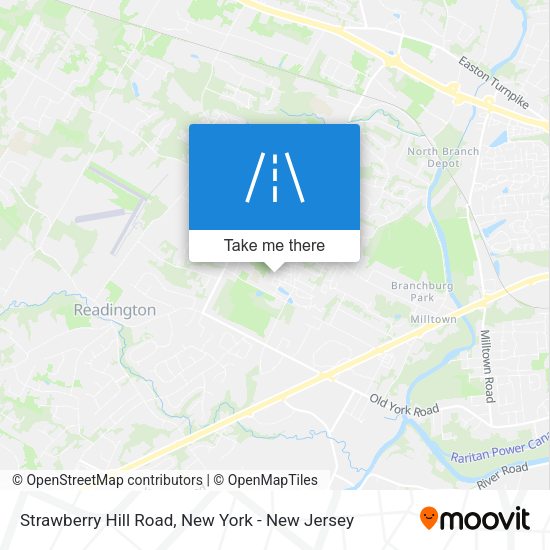 Mapa de Strawberry Hill Road