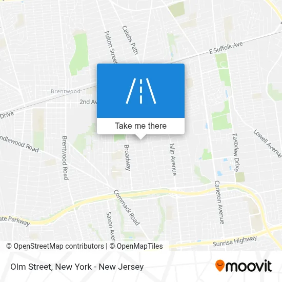 Olm Street map