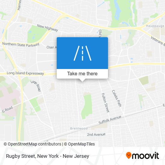 Rugby Street map