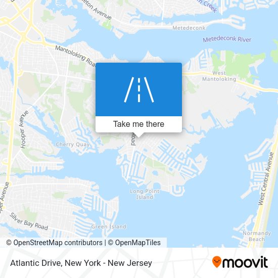 Mapa de Atlantic Drive
