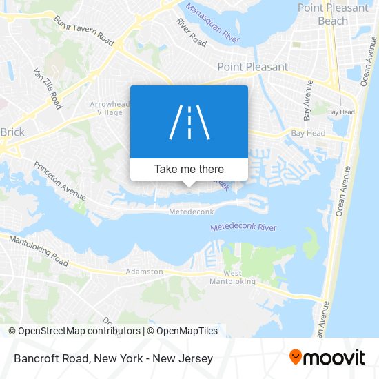 Mapa de Bancroft Road