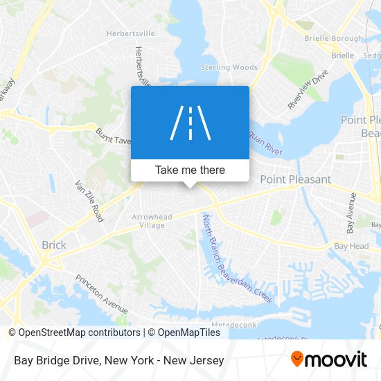 Mapa de Bay Bridge Drive