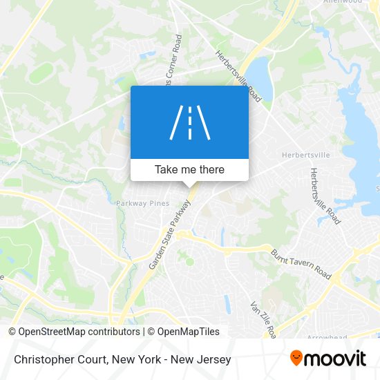 Mapa de Christopher Court