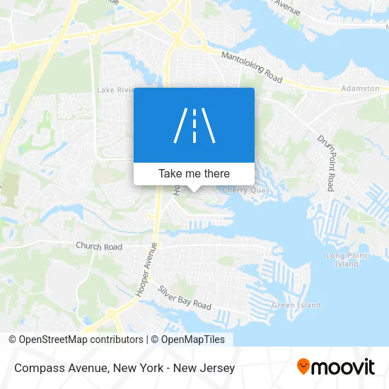 Compass Avenue map