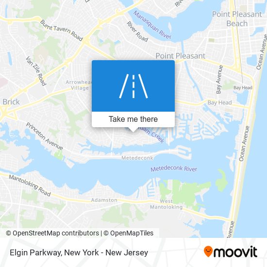Mapa de Elgin Parkway
