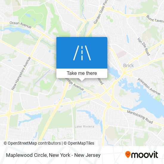 Mapa de Maplewood Circle