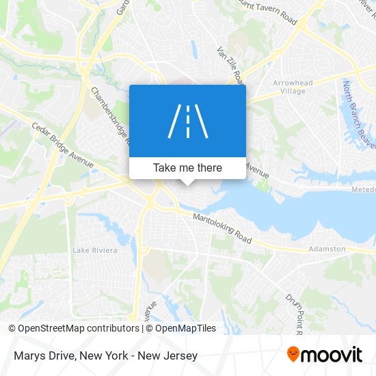 Marys Drive map