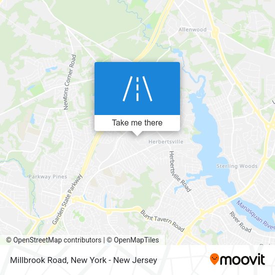 Mapa de Millbrook Road