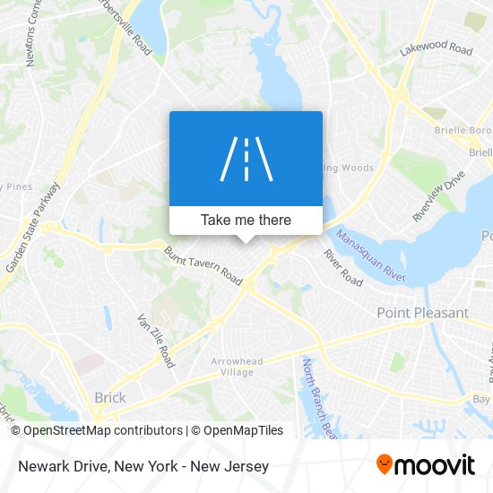 Newark Drive map