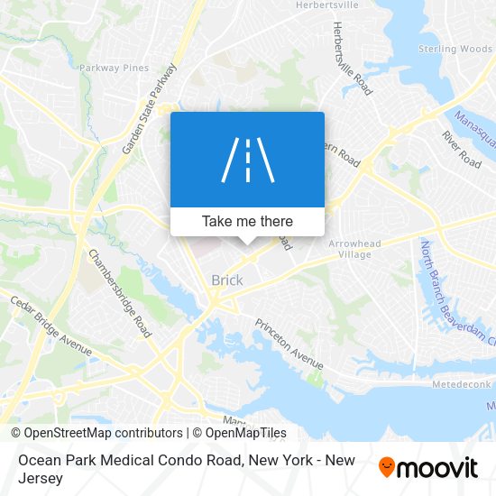 Ocean Park Medical Condo Road map