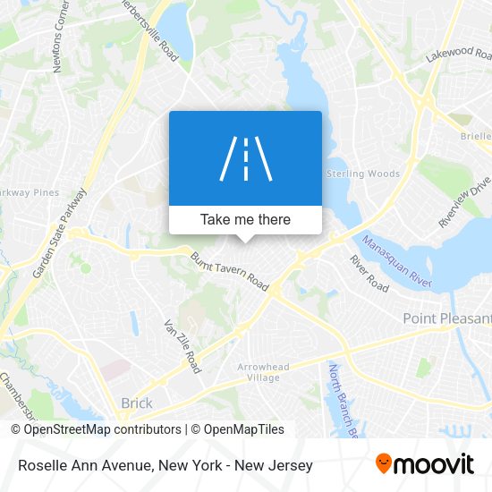 Mapa de Roselle Ann Avenue
