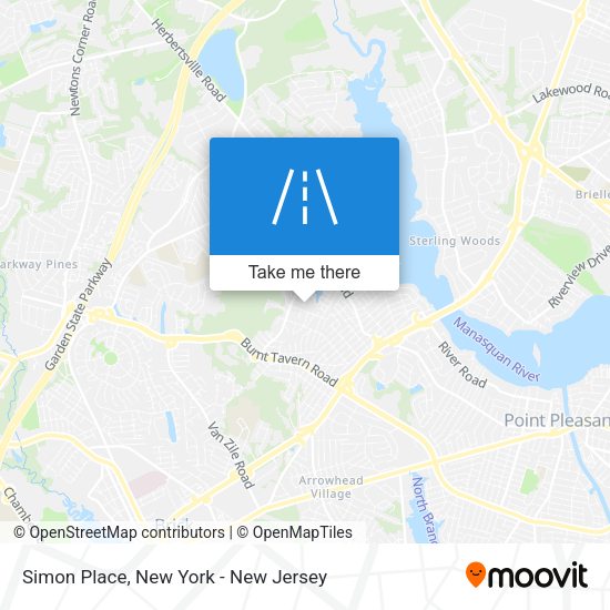 Mapa de Simon Place