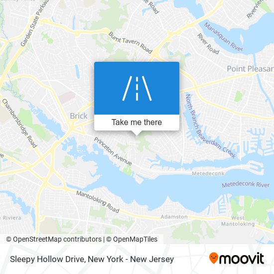 Sleepy Hollow Drive map