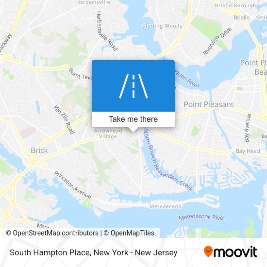 Mapa de South Hampton Place