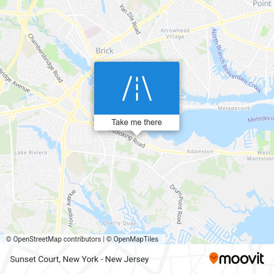 Mapa de Sunset Court