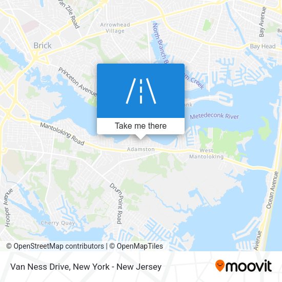 Mapa de Van Ness Drive