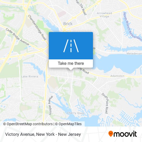 Victory Avenue map