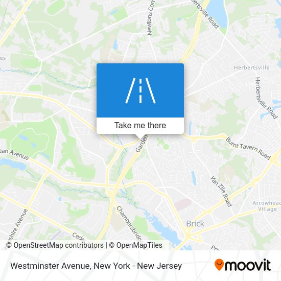 Mapa de Westminster Avenue