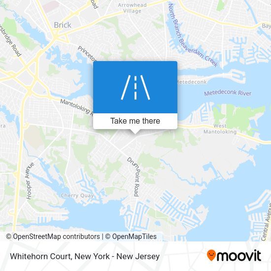 Mapa de Whitehorn Court