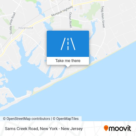 Mapa de Sams Creek Road