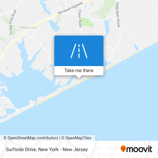 Surfside Drive map