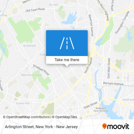 Mapa de Arlington Street