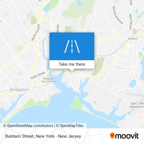 Baldwin Street map