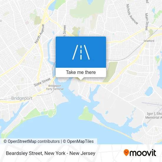 Beardsley Street map