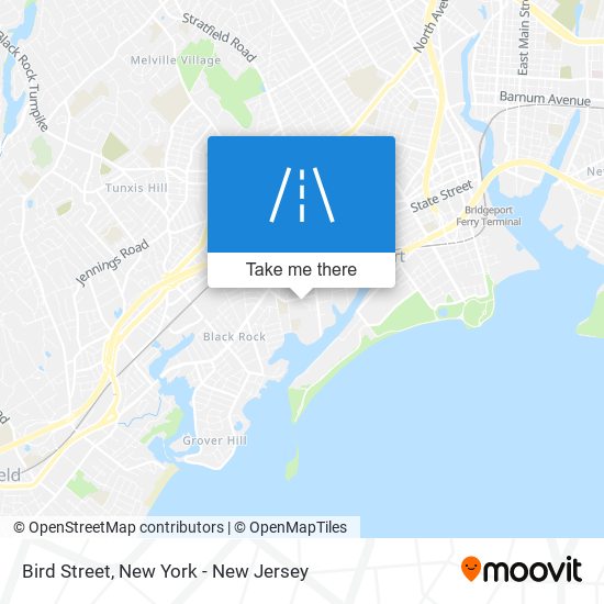 Bird Street map