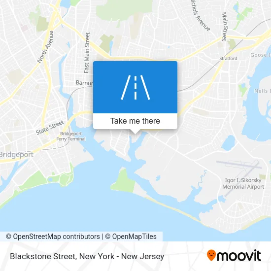 Blackstone Street map
