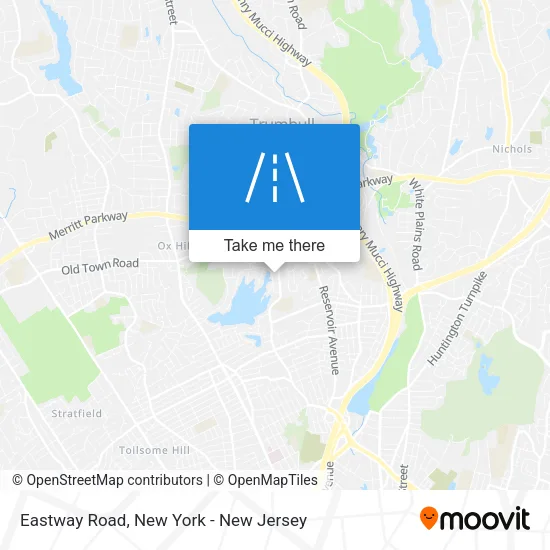 Eastway Road map